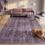 Tapis Penrose moderne à l'aquarelle abstraite grise et blanche, lavable en machine, antidérapant, à poils courts, pour intérieur et extérieur, adapté aux animaux domestiques, idéal pour le salon, la chambre, la salle à manger, l'entrée, le corridor ou le bureau.-679469654