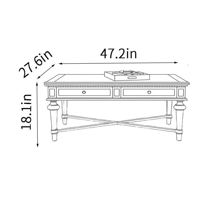 Table basse American
