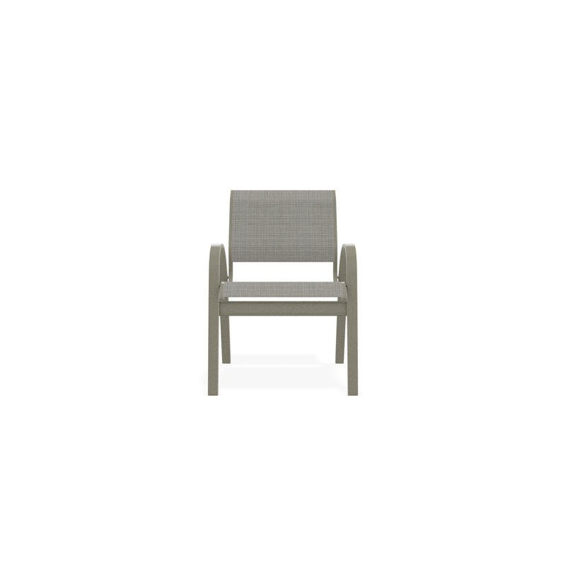 Aruba II Outdoor Dining Chair, Deacon, Storm