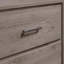 Commode de rangement contemporaine 1 tiroir à 6 tiroirs avec poignée en métal