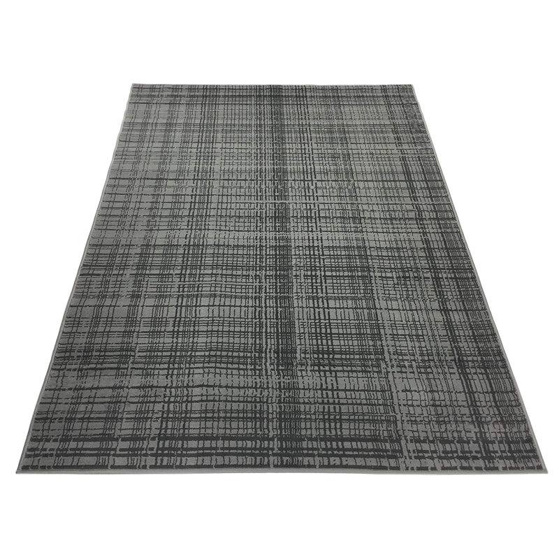 Striped Allover Power Loom 5x7 Area Rug