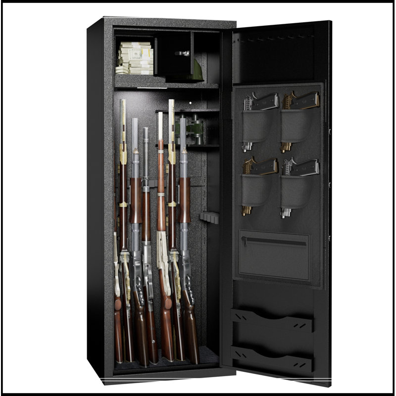 Armoire de bureau avec verrou d'empreinte digitale