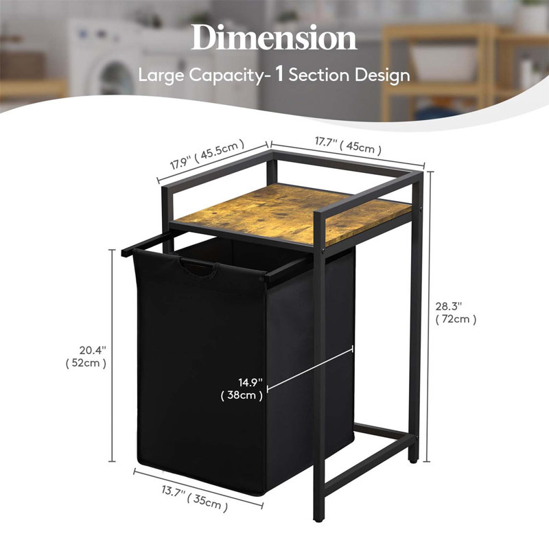 Bhargava Laundry Hamper with Handles