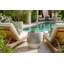Provenance Signature Outdoor Round Side Table-61076646