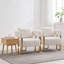 Ensemble de 2 fauteuils d'appoint rembourrés Teddy-129715224