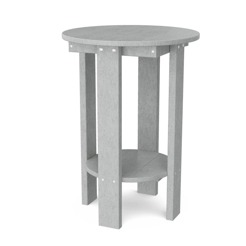 Heritage Balcony Table, Light Gray