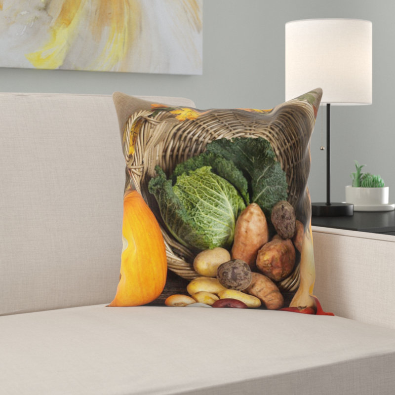 Coussin citrouille