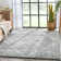 Mareco Moroccan Grey Area Rug