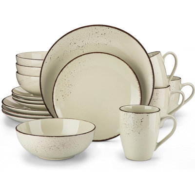 Stoneware Dinnerware - Service for 4