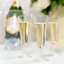 Flûte à vin et champagne jetable en plastique