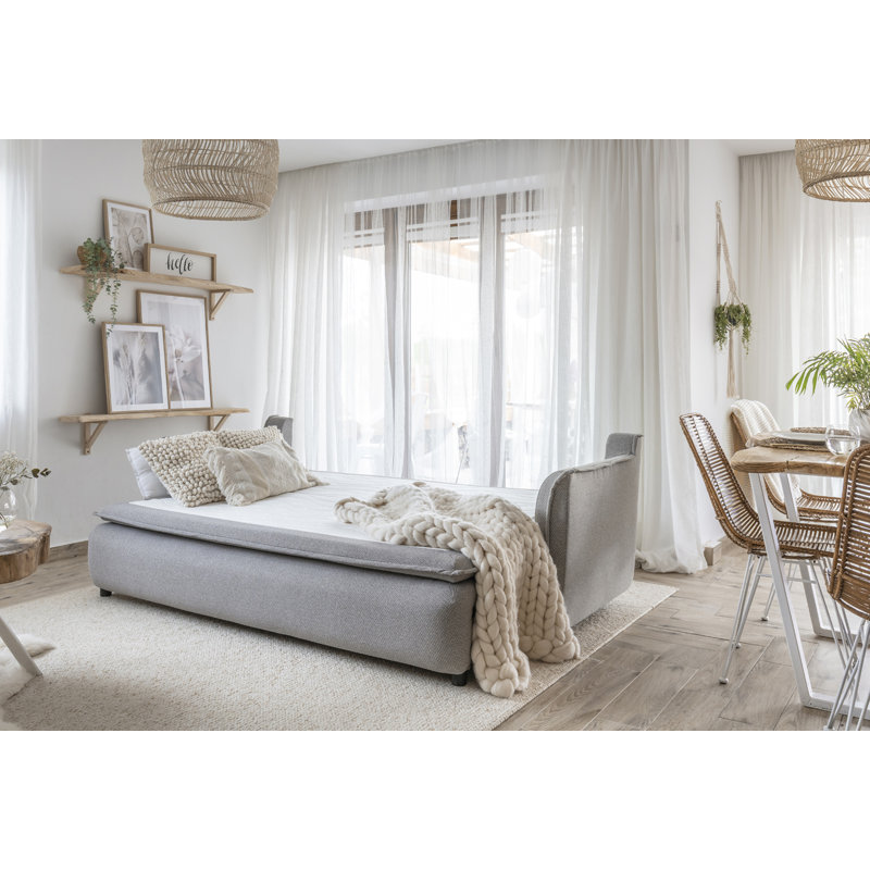 Charming Charlie 3 Seater Sofa, Gray 100 % polyester