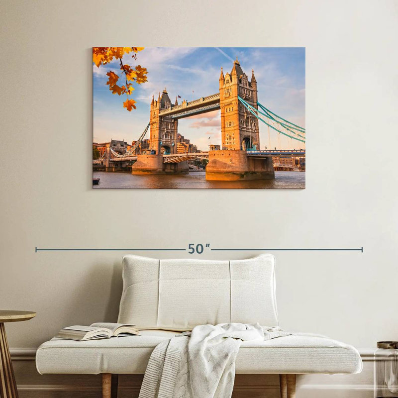 Nicci Tower Bridge en automne, H 26 po x l 39 po