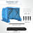 6x6FT Camping Gazebo Screen Tent,  Sided Pop-up Canopy Shelter with Mesh Windows-105122759