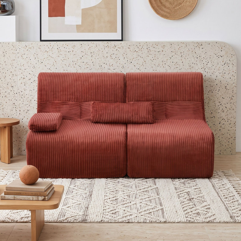 Des possibilités illimitées avec notre canapé modulaire, Rouge