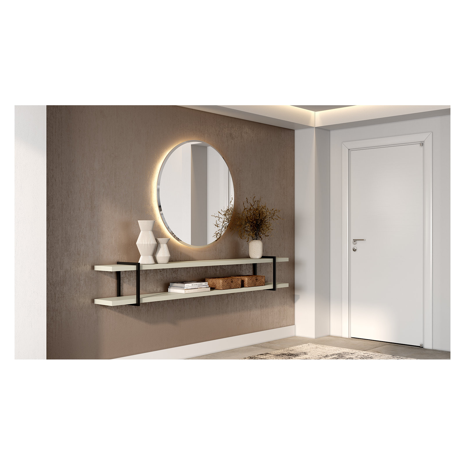 Naples 86" Floating Media Console