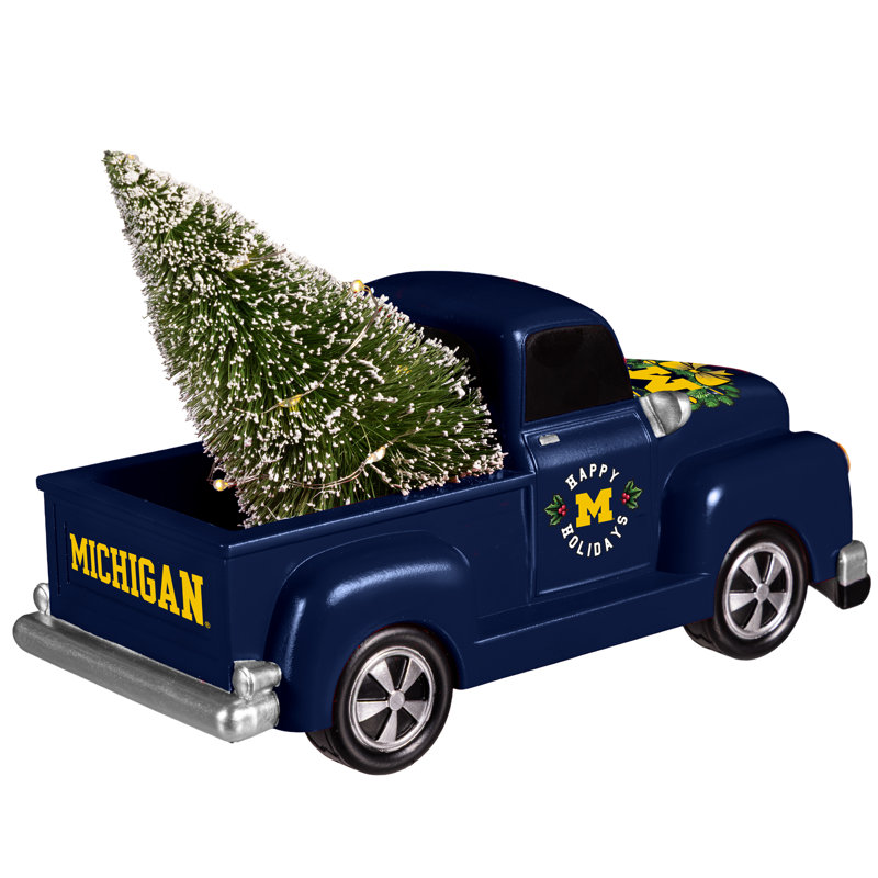 Statue de camion du rassemblement des fêtes de l'Université du Michigan