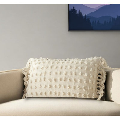 Tassel Detailed Throw Pillow
