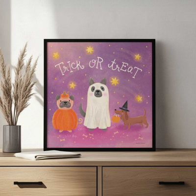 «Spooky Pals IV» par Lindley Wiesner, reproduction d'art