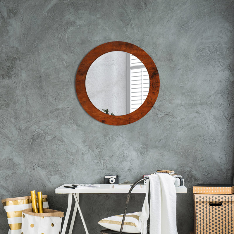Huldar Glass Flat Wall Mirror