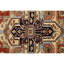 High-Quality Hand-Knotted Red And Blue Area Rug-2087346172