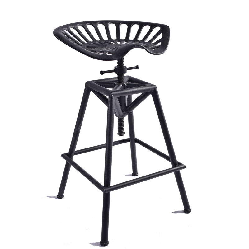 Botto Swivel Counter Stool with Metal Frame