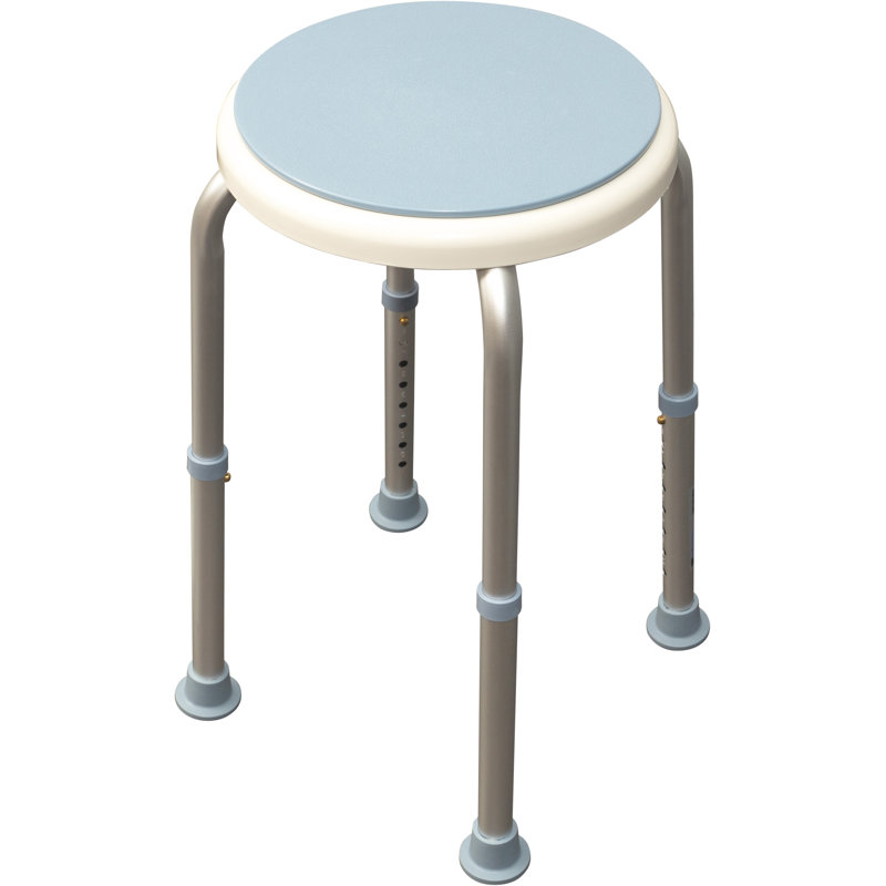 BATH STOOL WITH ROTATING SEAT