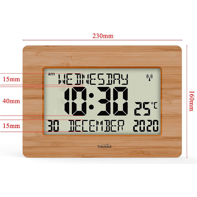 Wall Clock, Brown