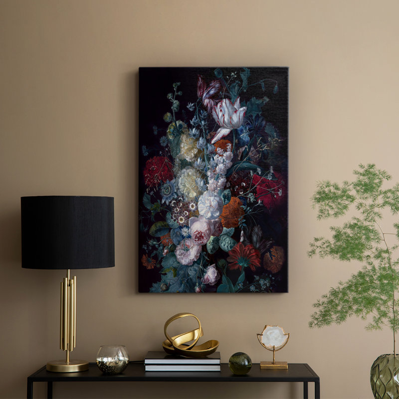 Splendides fleurs - Cavas enveloppés de galerie, H 27 po x l 18 po
