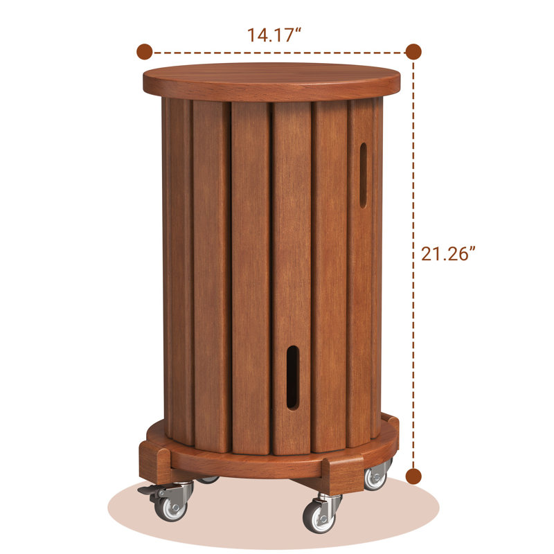 Stackable Round Stools Set