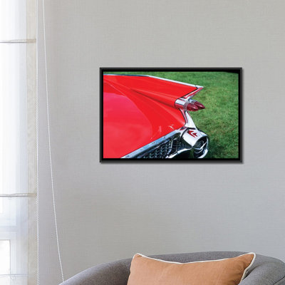 1959 Cadillon Tail Fin and Tail Light par Vintage Images - Reproduction d'art sur toile tendue