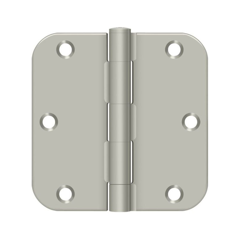 Steel Butt Bearing Hinge, Satin Nickel