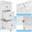 Cardello 30 " W Freestanding Standard Free Standing 1 Single Vanity Bathroom Vanity With Ceramic Top-973133434-973133435