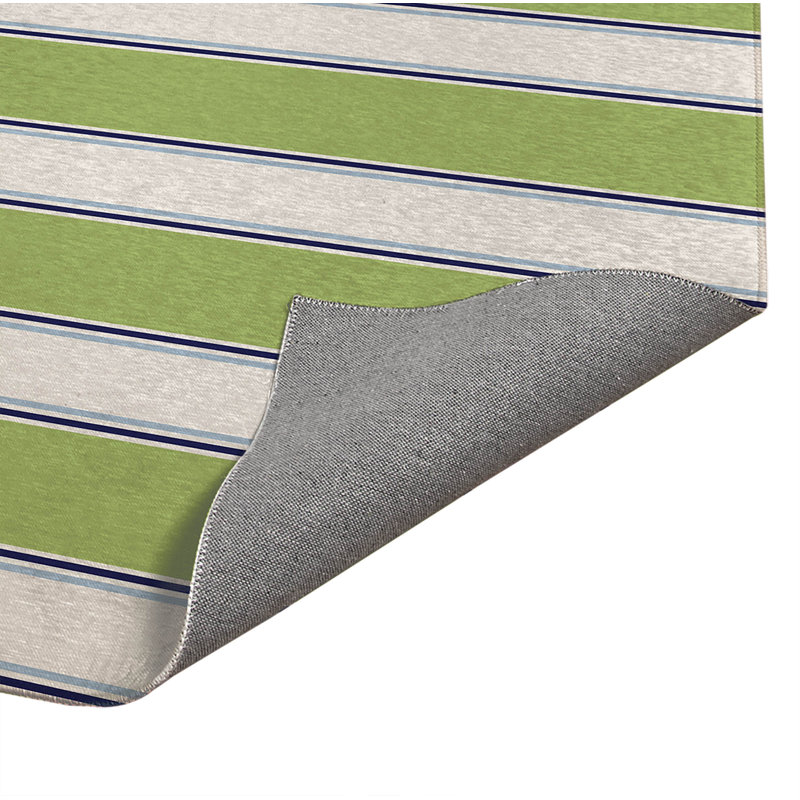 Tapis de cuisine Cabana, Rectangulaire 3 pi x 5 pi, Vert