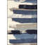 Tapis demi-brossé à motif tissé lavable-1851072876