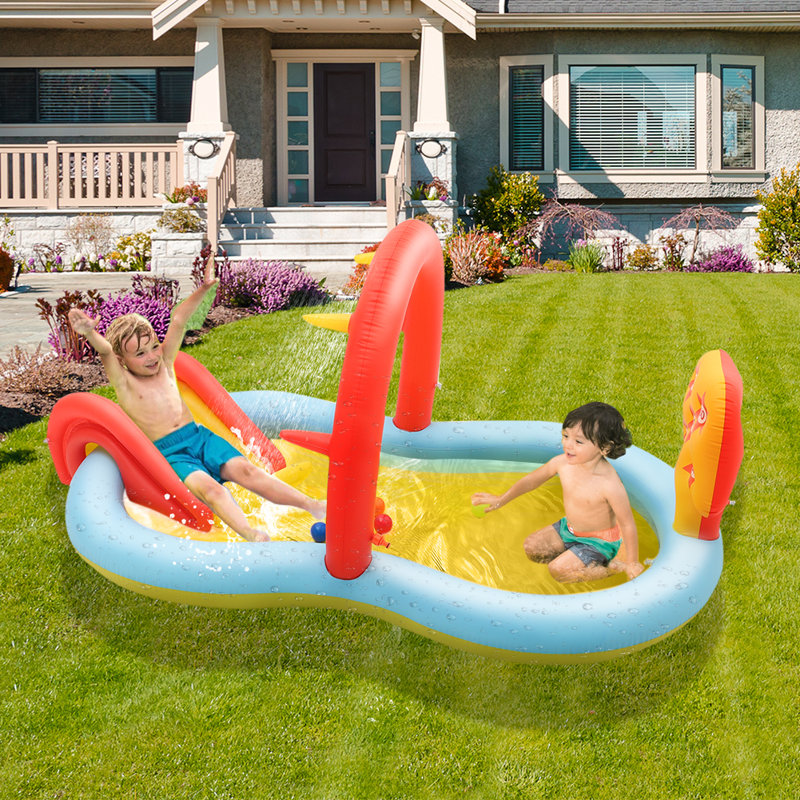 Barbeau Novelty Inflatable Pool 100cm H x 210cm W x 120cm L