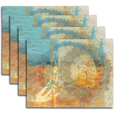 Napperon abstrait en polyester