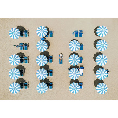 Rimini Umbrellas Photographic Print