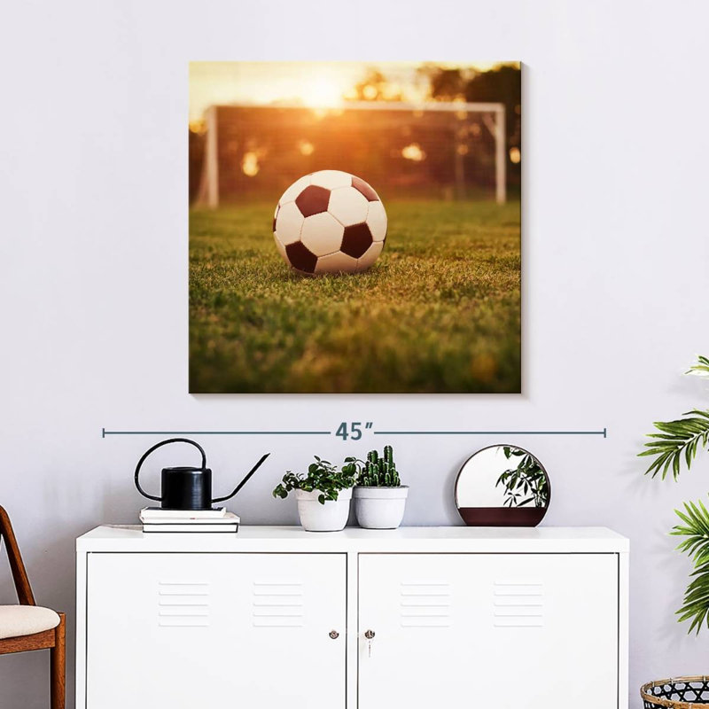 Ballon de soccer Sireci sur le terrain
