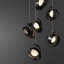 Luminaire suspendu géométrique à 9 lumières Riza-88501244-88501233