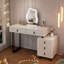 Meuble-lavabo à longueur réglable avec miroir à DEL Cloud, tiroirs de rangement et armoire latérale