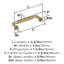 Collet  (96mm) Centre-to-Centre  Cabinet Pull-111952368-111952371