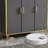 Gray Aluminum Shoe Storage