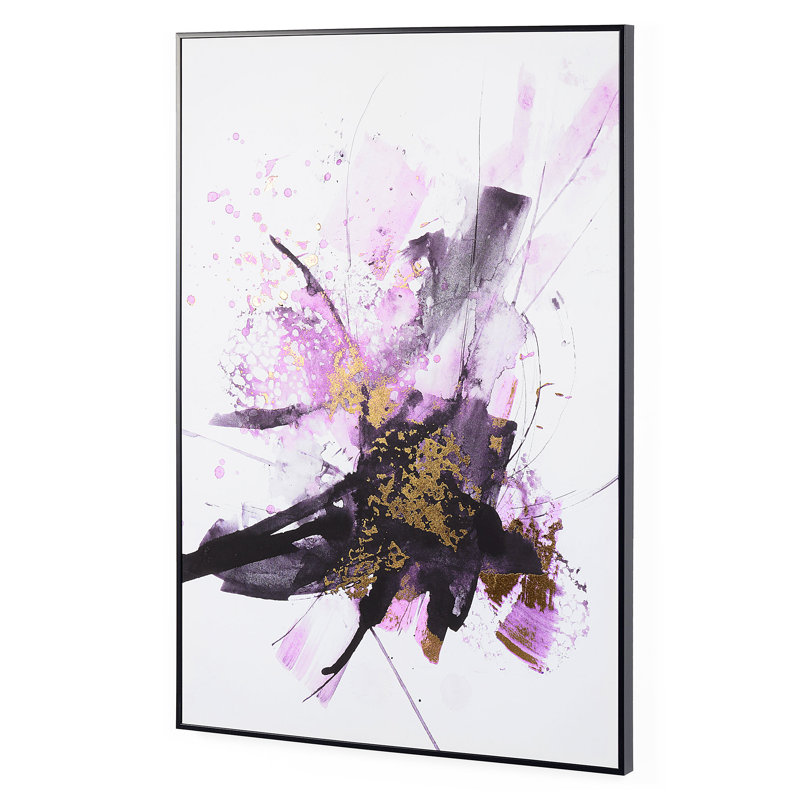 Purple Ii - Painting on Canvas