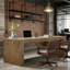Executive Desk (Not Include Stools)
