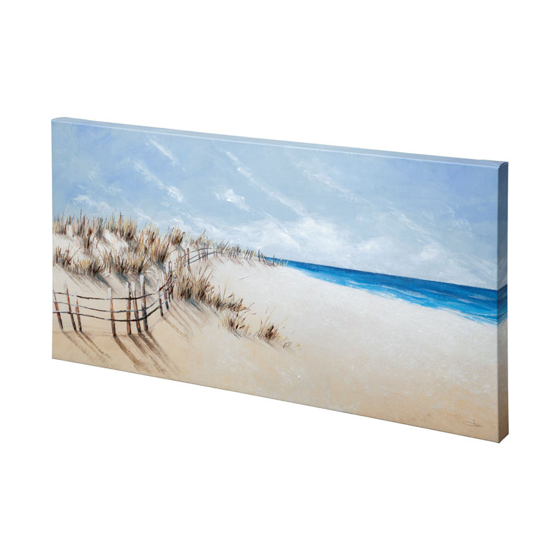 Toile texturée «Shore a Hand», H 30 po x l 60 po x P 1,5 po