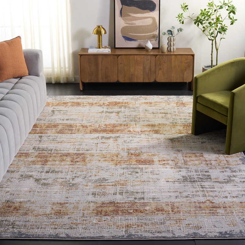 Princeton Performance Abstract Rug, Rectangle 8' x 10'