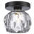Quaseem Glass LED Semi Flush Mount-1333209302