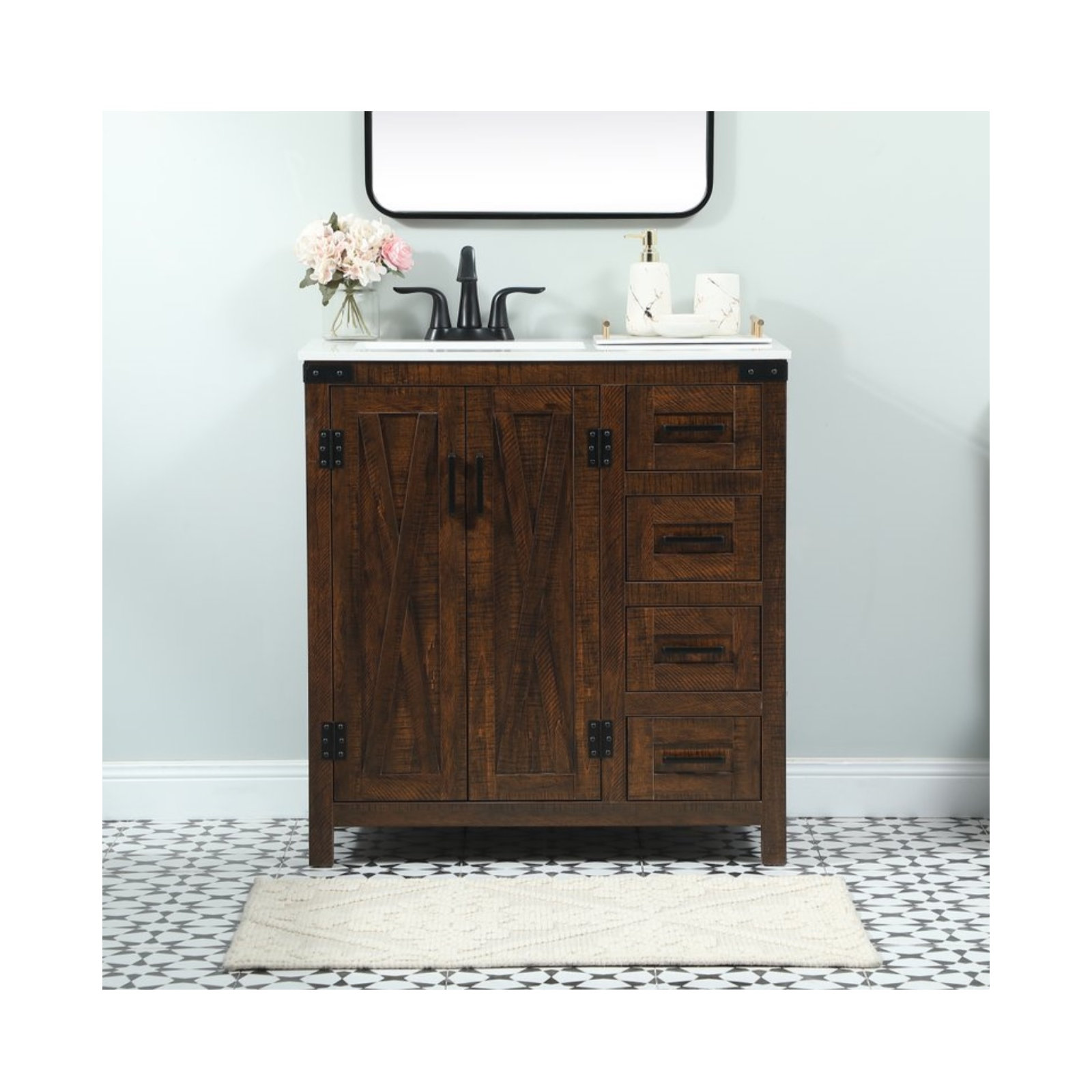 Slayton 32'' Single Bathroom Vanity, Expresso