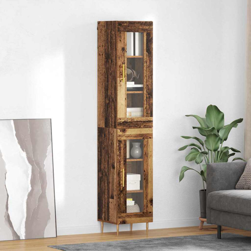 34.5cm Sideboard, Old Wood