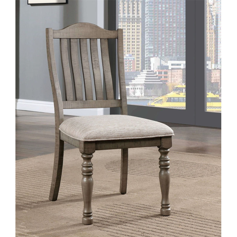 Chaises d'appoint transitionnelles avec pieds tournés gracieux